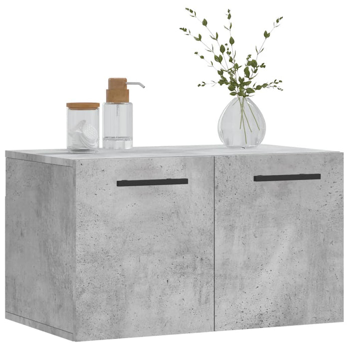 Mobile a Parete Grigio Cemento 60x36,5x35 cm Legno Multistratocod mxl 127908