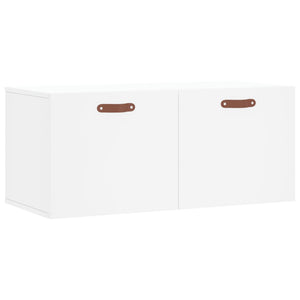 Mobile a Parete Bianco 80x36,5x35 cm in Legno Multistratocod mxl 102912