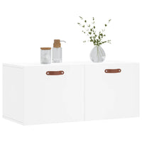 Mobile a Parete Bianco 80x36,5x35 cm in Legno Multistratocod mxl 102912