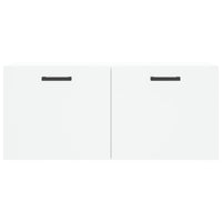 Mobile a Parete Bianco 80x36,5x35 cm in Legno Multistrato 830076