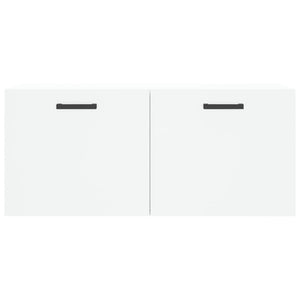 Mobile a Parete Bianco 80x36,5x35 cm in Legno Multistrato 830076