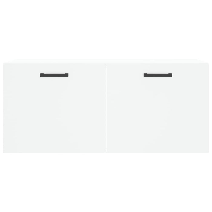 Mobile a Parete Bianco 80x36,5x35 cm in Legno Multistrato 830076