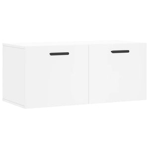 Mobile a Parete Bianco 80x36,5x35 cm in Legno Multistratocod mxl 103566