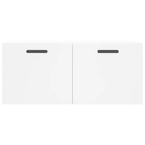 Mobile a Parete Bianco 80x36,5x35 cm in Legno Multistrato 830084