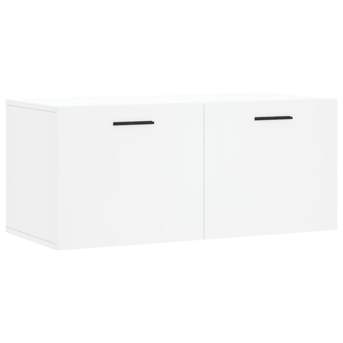 Mobile a Parete Bianco 80x36,5x35 cm in Legno Multistratocod mxl 103569