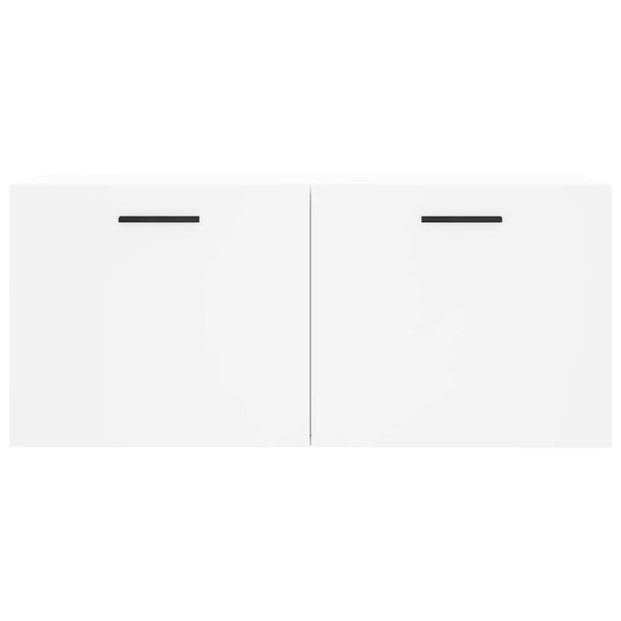 Mobile a Parete Bianco 80x36,5x35 cm in Legno Multistrato 830092