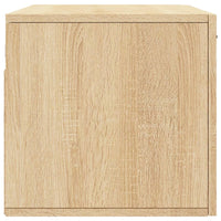 Mobile a Parete Rovere Sonoma 80x36,5x35 cm Legno Multistrato 830095