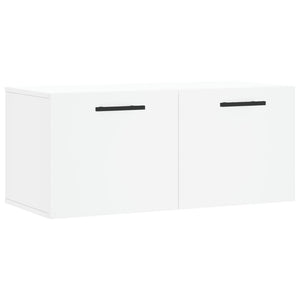 Mobile a Parete Bianco 80x36,5x35 cm in Legno Multistratocod mxl 79671