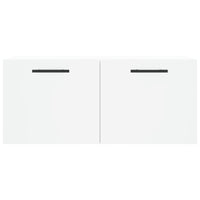 Mobile a Parete Bianco 80x36,5x35 cm in Legno Multistrato 830100