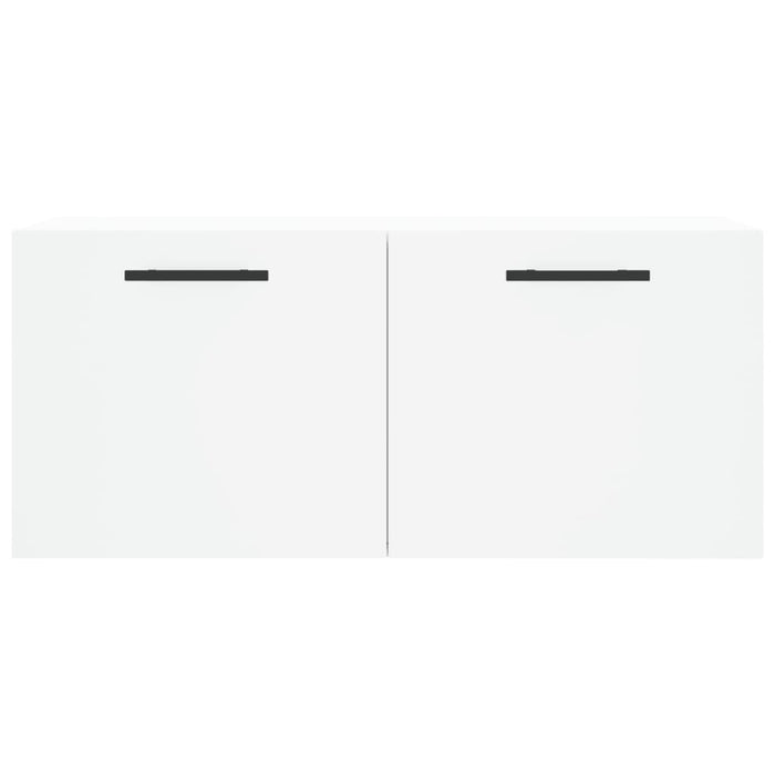 Mobile a Parete Bianco 80x36,5x35 cm in Legno Multistrato 830100