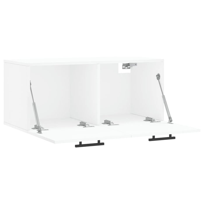 Mobile a Parete Bianco 80x36,5x35 cm in Legno Multistrato 830100