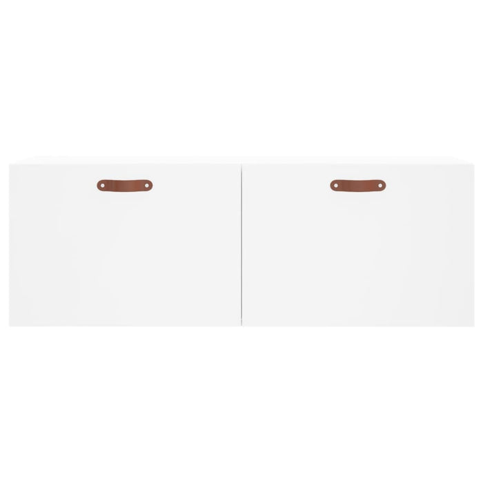 Mobile a Parete Bianco 100x36,5x35 cm in Legno Multistrato 830108