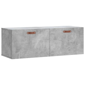 Mobile a Parete Grigio Cemento 100x36,5x35 cm Legno Multistratocod mxl 128319