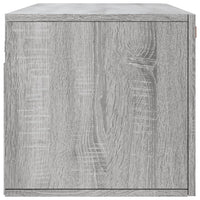 Mobile a Parete Grigio Sonoma 100x36,5x35 cm Legno Multistrato 830114