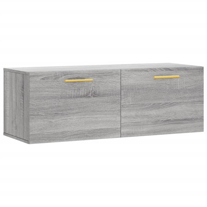 Mobile a Parete Grigio Sonoma 100x36,5x35 cm Legno Multistratocod mxl 104866