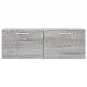 Mobile a Parete Grigio Sonoma 100x36,5x35 cm Legno Multistrato 830122