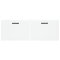 Mobile a Parete Bianco 100x36,5x35 cm in Legno Multistrato 830140