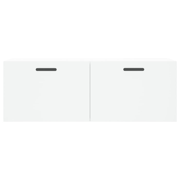 Mobile a Parete Bianco 100x36,5x35 cm in Legno Multistrato 830140