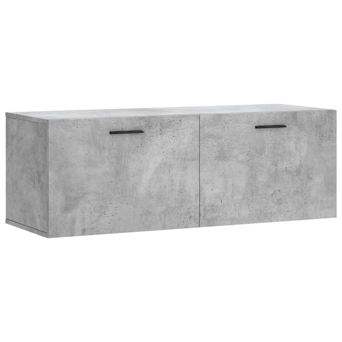 Mobile a Parete Grigio Cemento 100x36,5x35 cm Legno Multistratocod mxl 128001