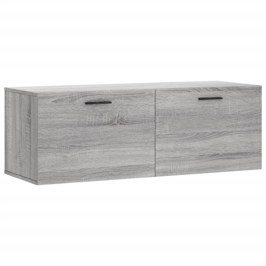 Mobile a Parete Grigio Sonoma 100x36,5x35 cm Legno Multistratocod mxl 81201