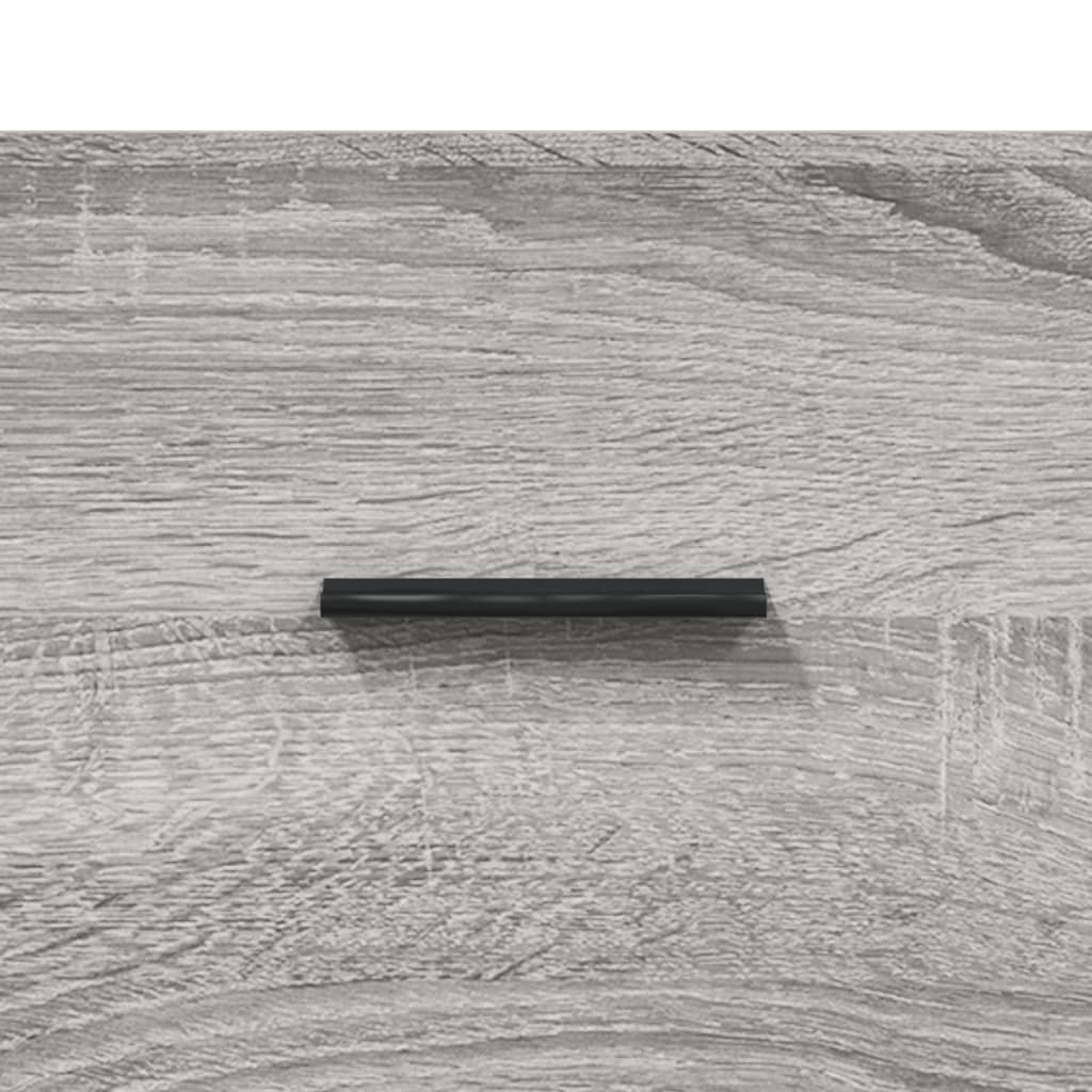 Mobile a Parete Grigio Sonoma 100x36,5x35 cm Legno Multistrato 830154