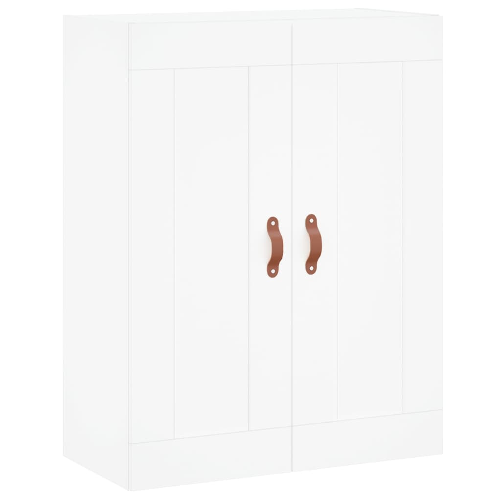 Mobile a Parete Bianco 69,5x34,90 cm in Legno Multistrato 830356