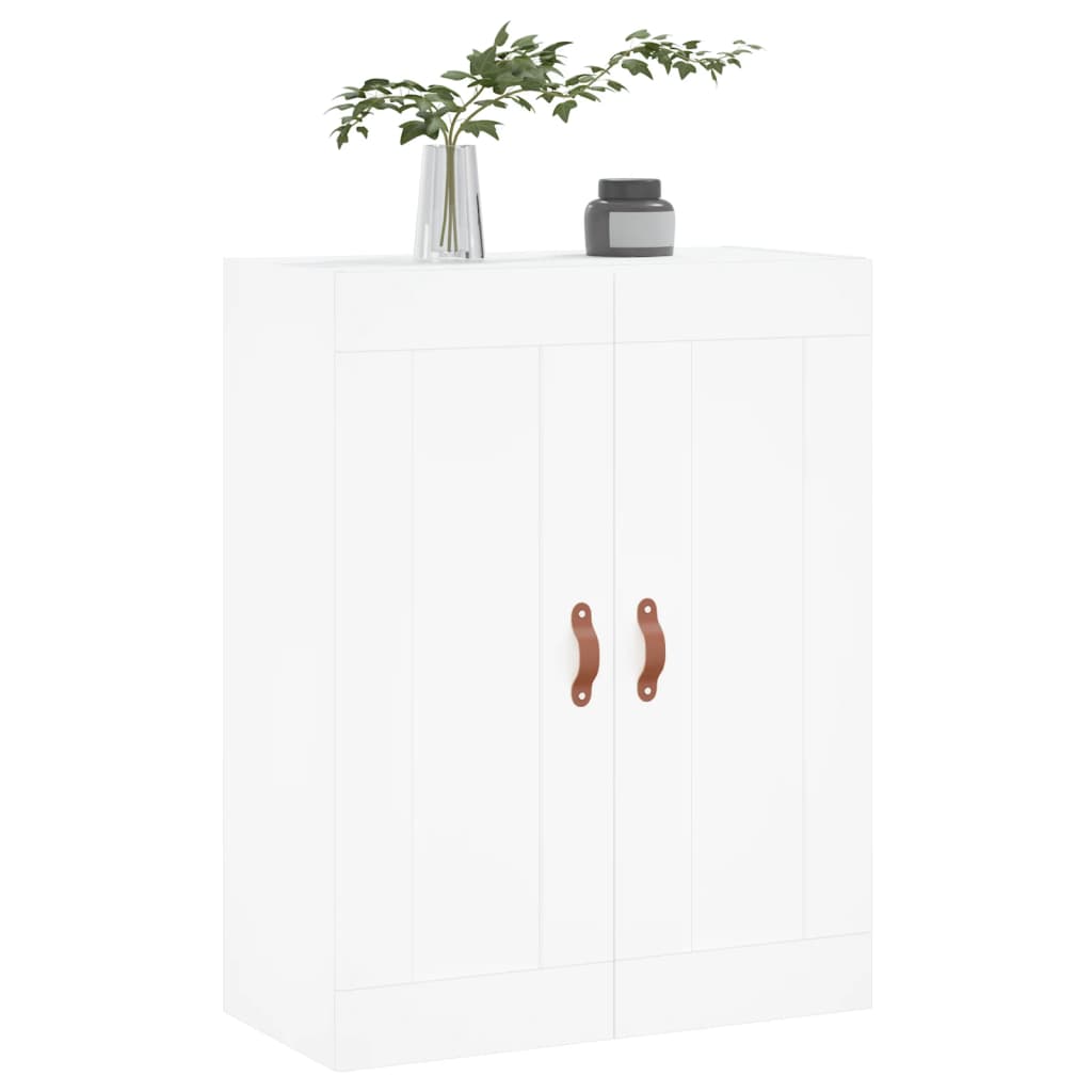 Mobile a Parete Bianco 69,5x34,90 cm in Legno Multistrato 830356