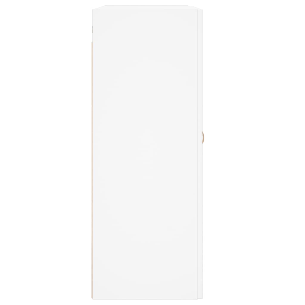 Mobile a Parete Bianco 69,5x34,90 cm in Legno Multistrato 830356