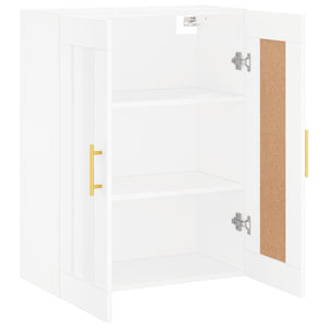 Mobile a Parete Bianco 69,5x34,90 cm in Legno Multistrato 830364