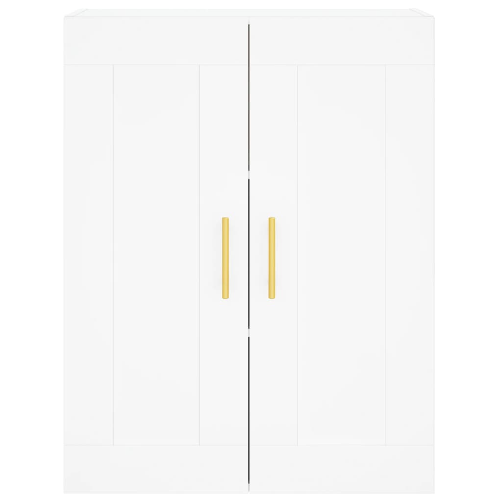 Mobile a Parete Bianco 69,5x34,90 cm in Legno Multistrato 830364