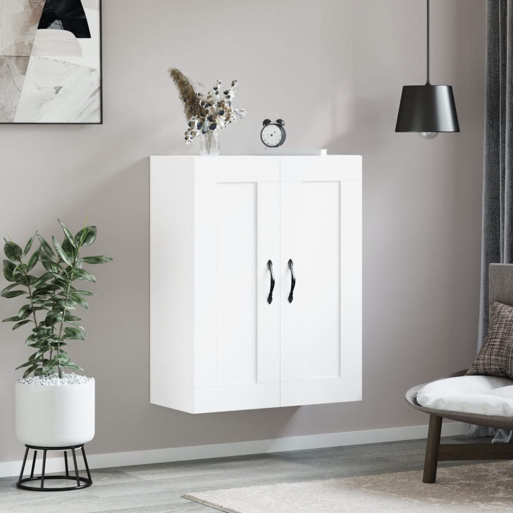 Mobile a Parete Bianco 69,5x34,90 cm in Legno Multistratocod mxl 126878