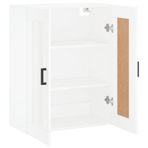 Mobile a Parete Bianco 69,5x34,90 cm in Legno Multistrato 830380