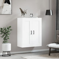 Mobile a Parete Bianco 69,5x34,90 cm in Legno Multistrato 830388