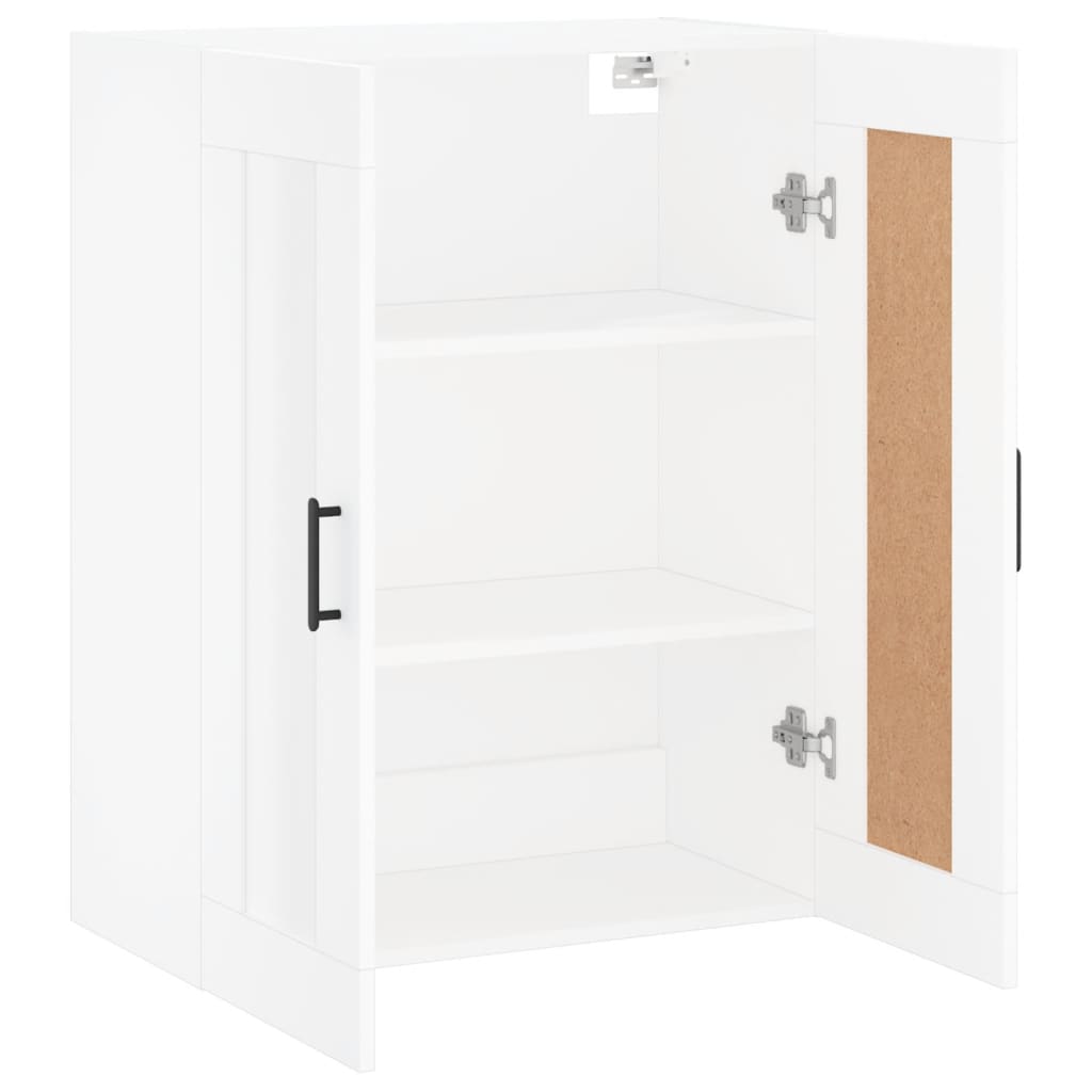 Mobile a Parete Bianco 69,5x34,90 cm in Legno Multistrato 830388