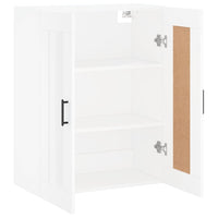 Mobile a Parete Bianco 69,5x34,90 cm in Legno Multistrato 830388