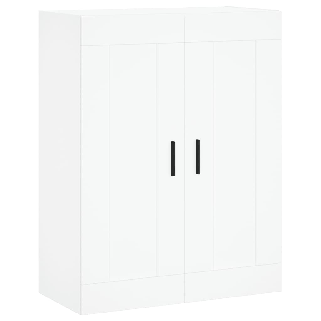 Mobile a Parete Bianco 69,5x34,90 cm in Legno Multistrato 830396