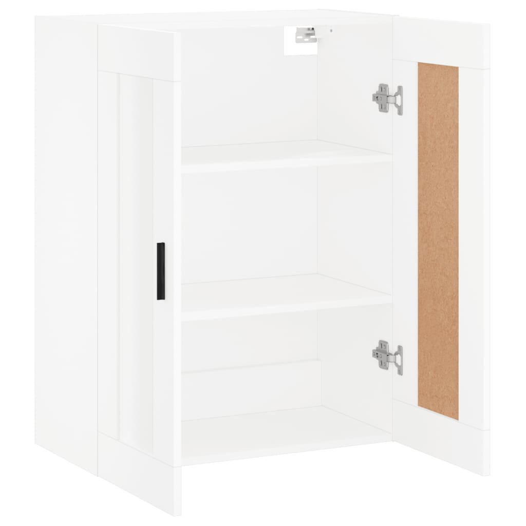 Mobile a Parete Bianco 69,5x34,90 cm in Legno Multistrato 830396