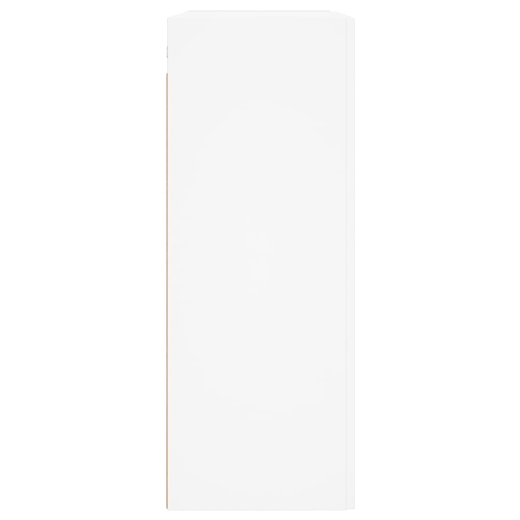 Mobile a Parete Bianco 69,5x34,90 cm in Legno Multistrato 830396