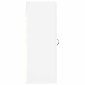 Mobile a Parete Bianco 34,5x34x90 cm in Legno Multistrato 830476