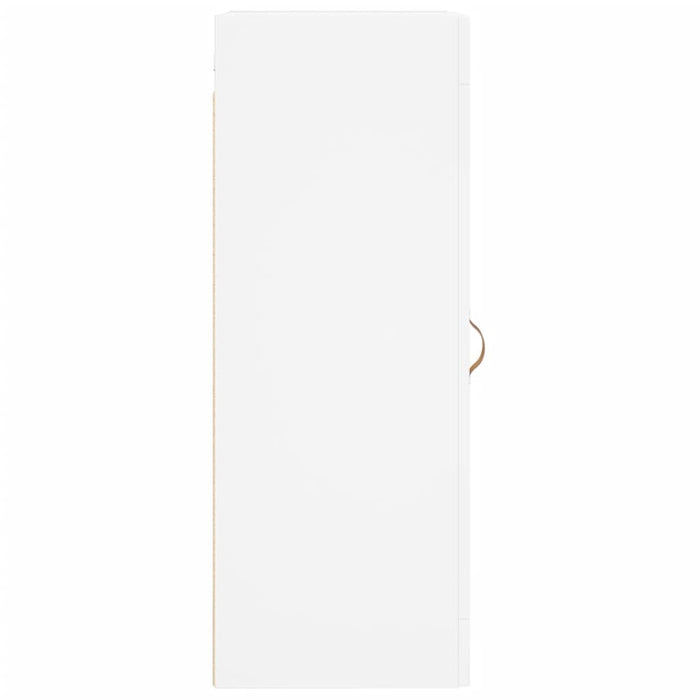 Mobile a Parete Bianco 34,5x34x90 cm in Legno Multistrato 830476