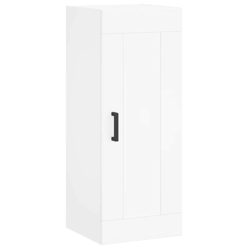 Armadietto a Muro Bianco 34,5x34x90 cm in Legno Multistrato 830500