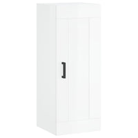 Mobile Parete Bianco Lucido 34,5x34x90 cm in Legno Multistratocod mxl 80075