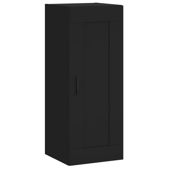 Armadietto a Muro Nero 34,5x34x90 cm in Legno Multistratocod mxl 103070