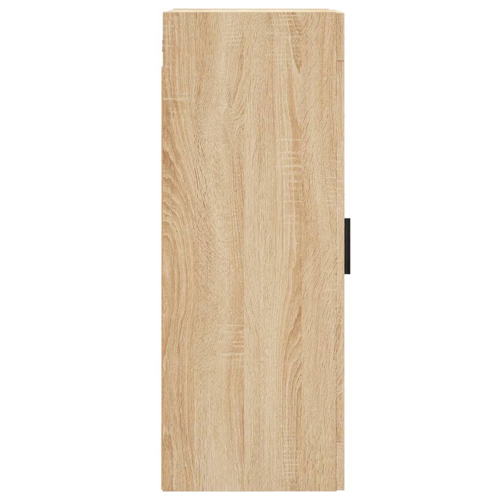 Mobile a Parete Rovere Sonoma 34,5x34x90 cm Legno Multistrato 830519