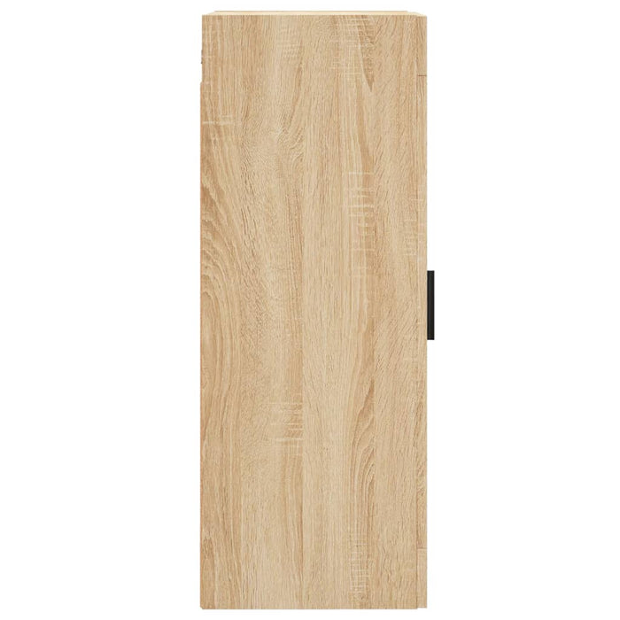 Mobile a Parete Rovere Sonoma 34,5x34x90 cm Legno Multistrato 830519