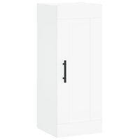 Mobile a Parete Bianco 34,5x34x90 cm in Legno Multistrato 830524