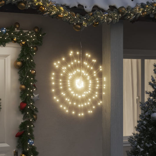 Illuminazioni di Natale Galassia 140 LED 2pz Bianco Caldo 17 cmcod mxl 106501