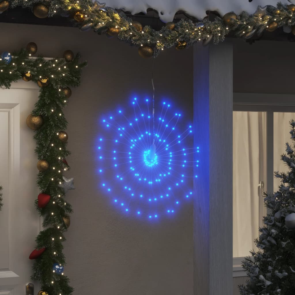 Illuminazioni di Natale Galassia 140 LED 8pz Blu 17 cmcod mxl 130474