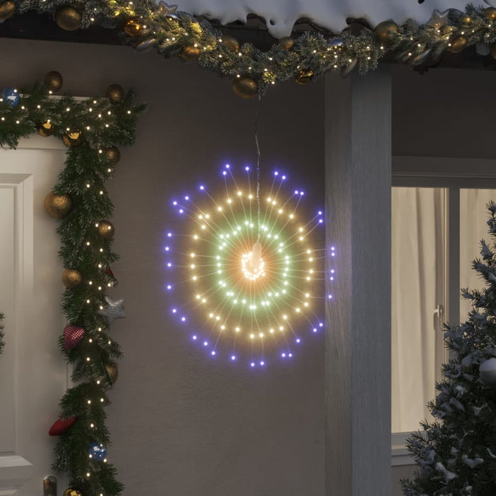 Illuminazioni di Natale Galassia 140 LED 2pz Multicolore 17 cm 3190516