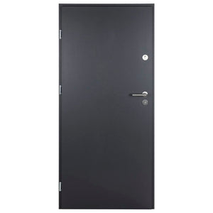 Porta Ingresso Antracite 90x200 cm in Alluminiocod mxl 117469